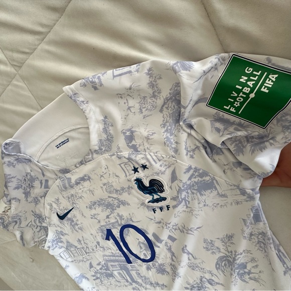 FIFA World Cup Qatar 2022 France 2nd Kit.  Kylian Mbappe - Picture 4 of 6